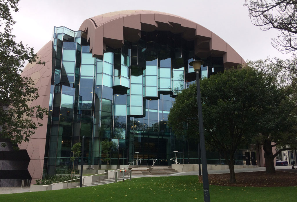 Postcard from Australia Geelong Library & Gallery Loire Daily Photo