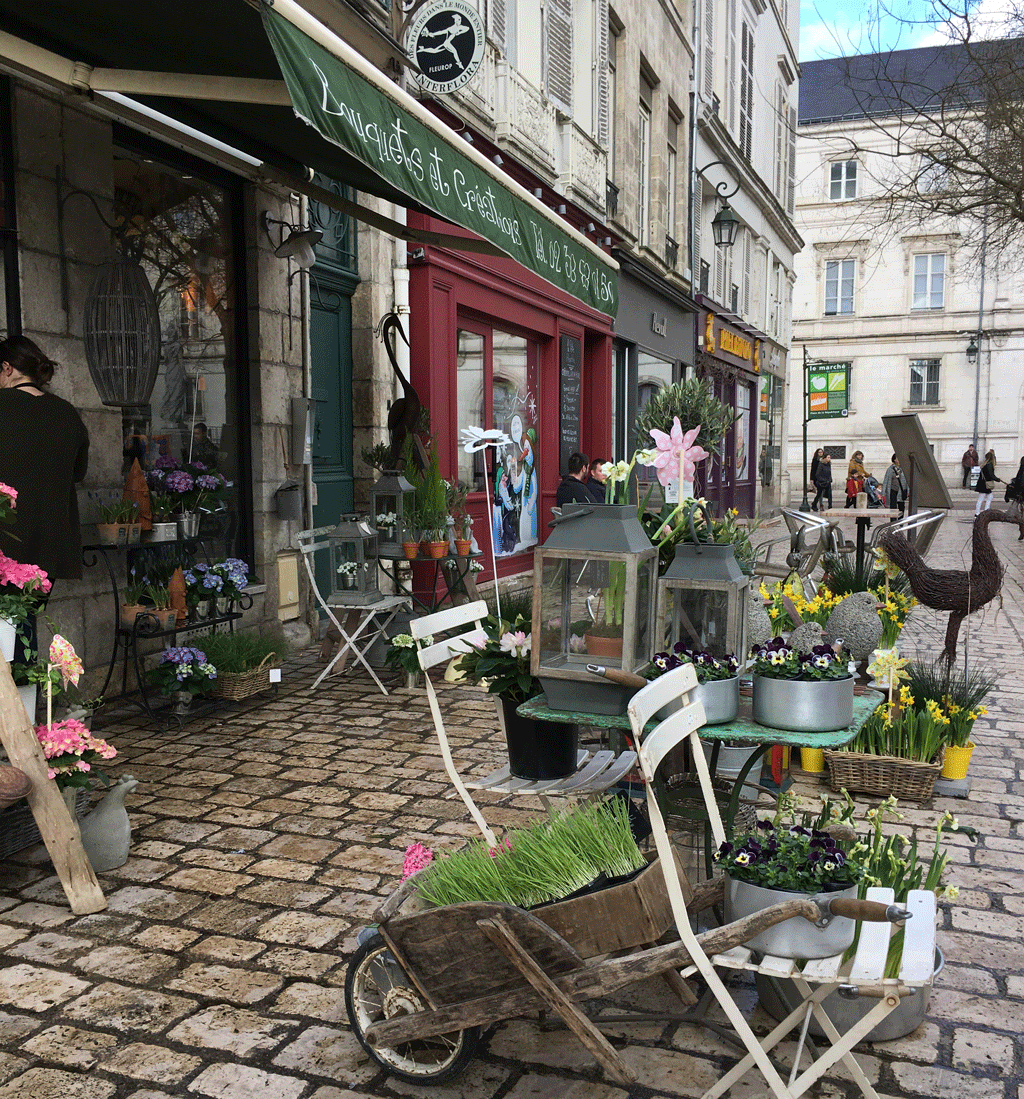 A Florist in Orleans Un fleuriste à Orléans L o i r e D a i l y P h